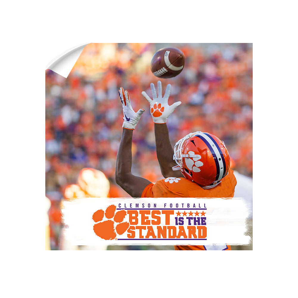 Clemson Tigers - The Clemson Catch Best is the Standard - College Wall Art #Canvas