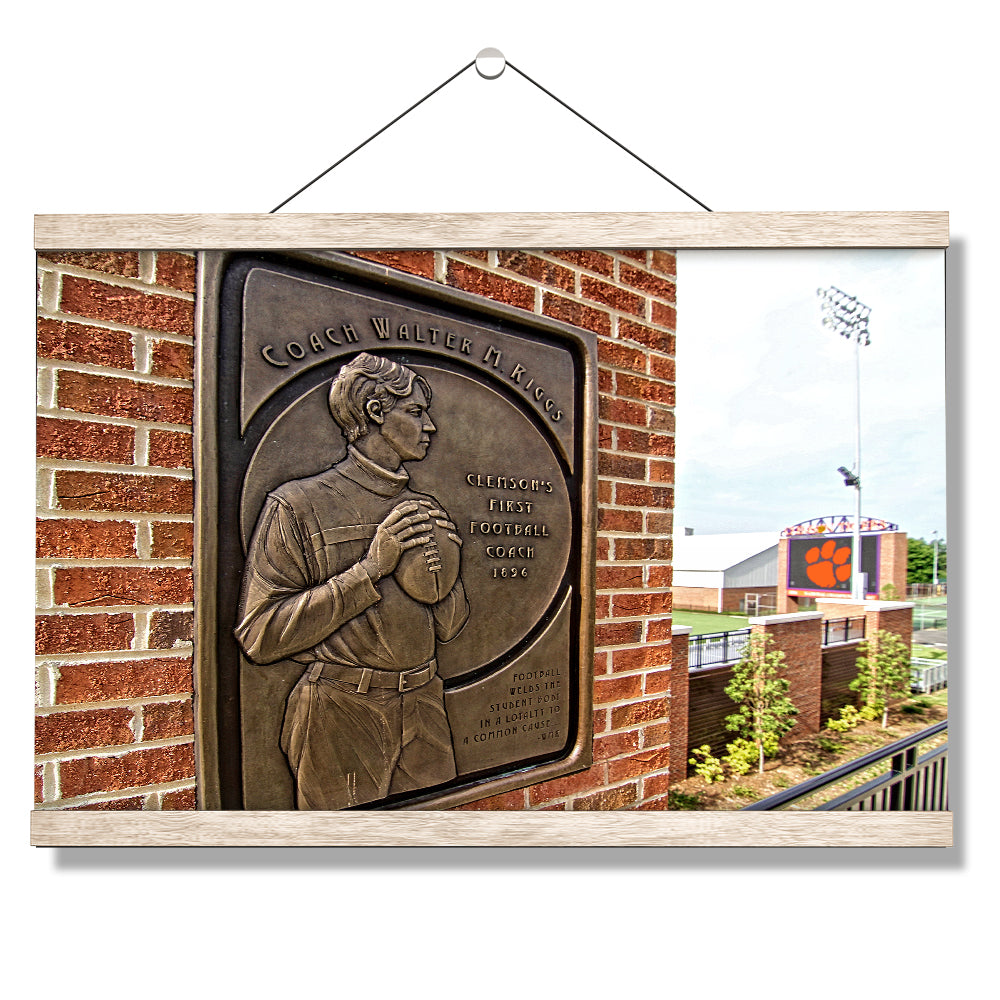 Clemson Tigers - Riggs - College Wall Art #Canvas