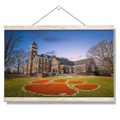 Clemson Tigers - Clemson Main - College Wall Art #Hanging Canvas