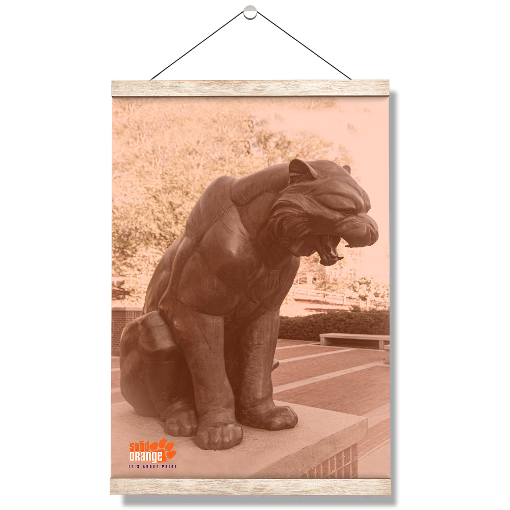 Clemson Tigers - More Solid Orange - College Wall Art #Canvas