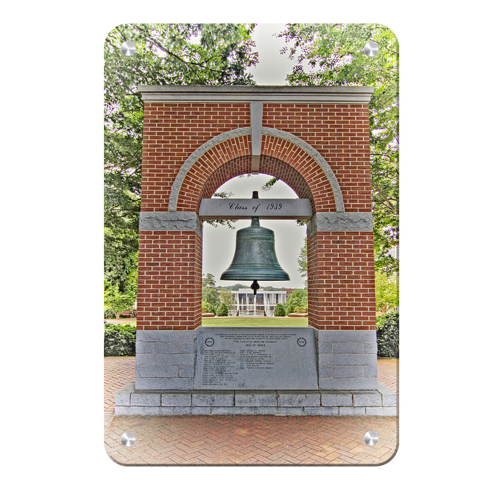 Clemson Tigers - Tillman Hall Bell - College Wall Art #Canvas