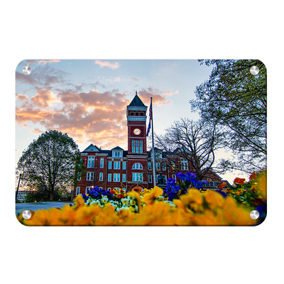 Clemson Tigers - Main Sunset - College Wall Art #Metal