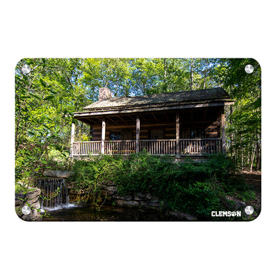 Clemson Tigers - Hunt Cabin - College Wall Art #Metal