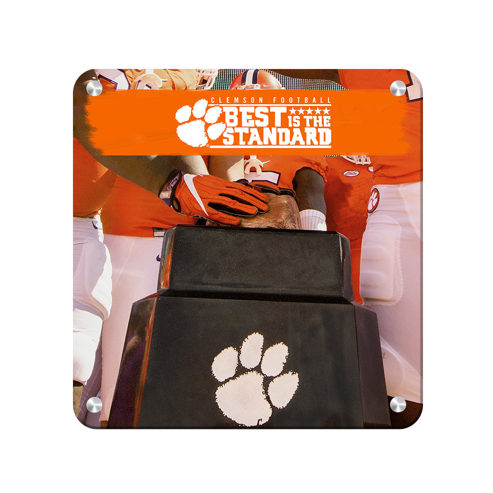 Clemson Tigers - Best is the Standard Howards Rock - College Wall Art #Canvas