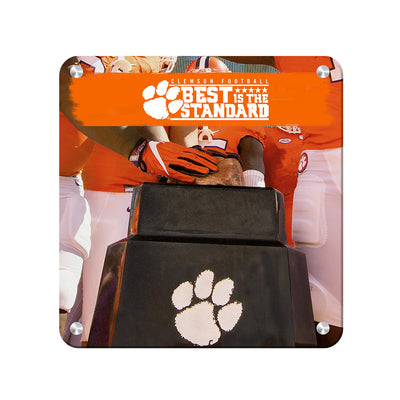 Clemson Tigers - Best is the Standard Howards Rock - College Wall Art #Metal