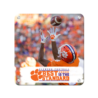 Clemson Tigers - The Clemson Catch Best is the Standard - College Wall Art #Metal