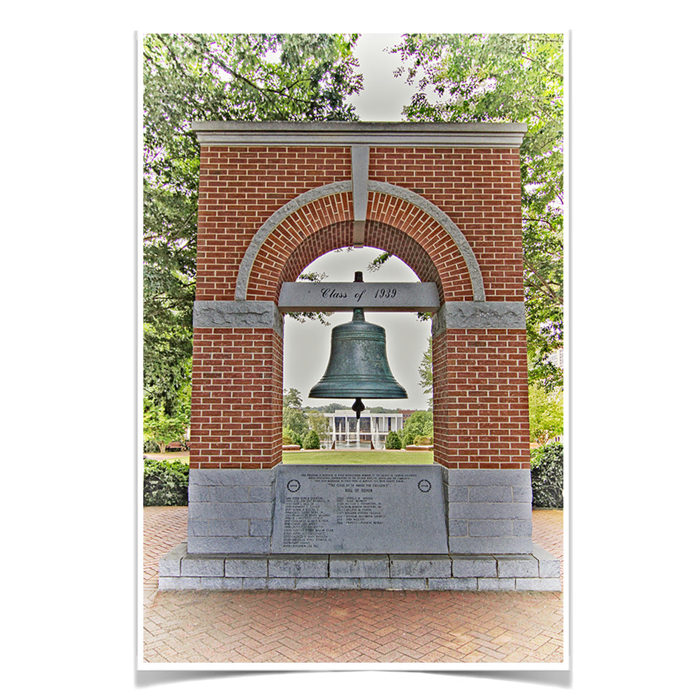 Clemson Tigers - Tillman Hall Bell - College Wall Art #Canvas