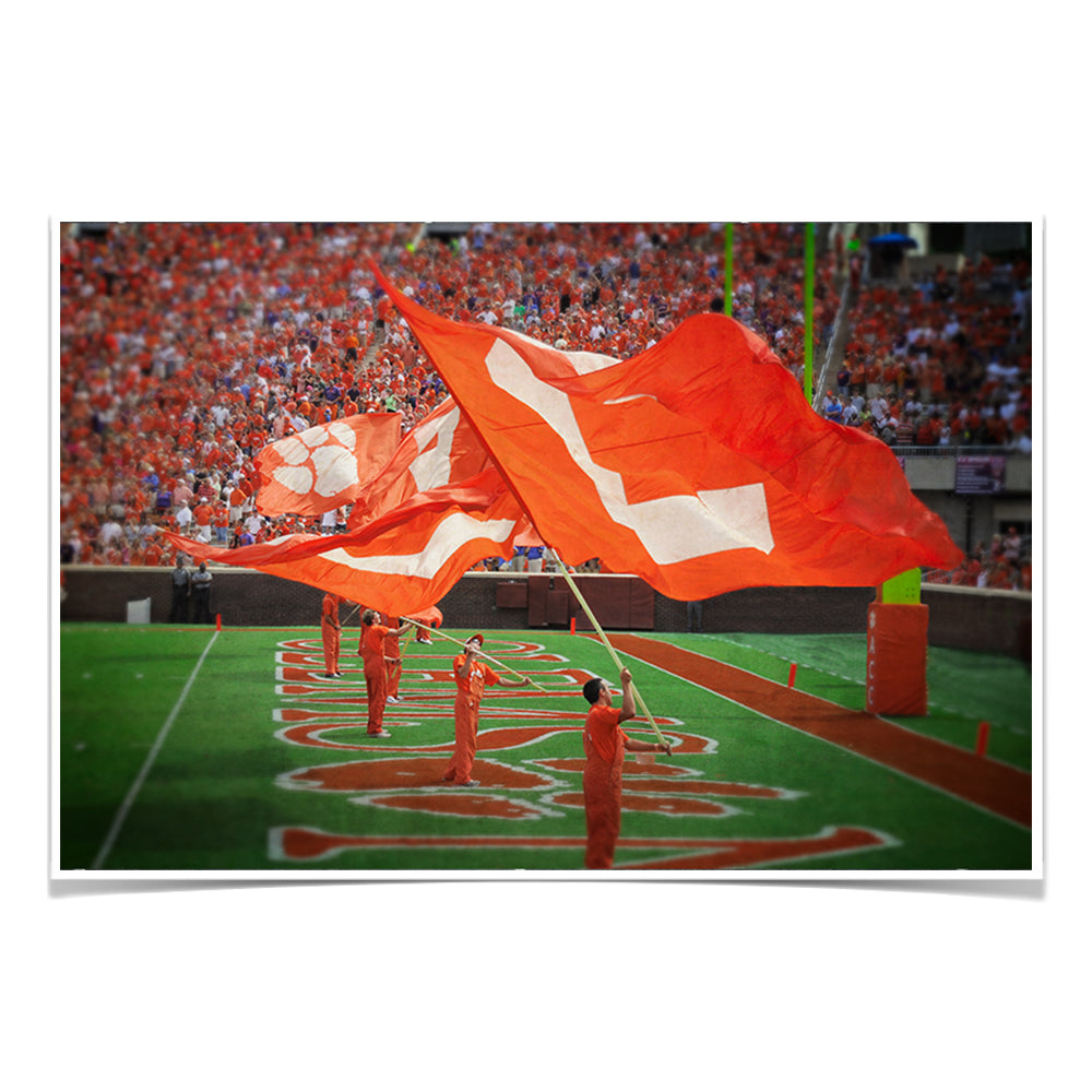 Clemson Tigers - Clemson Score! - College Wall Art #Poster