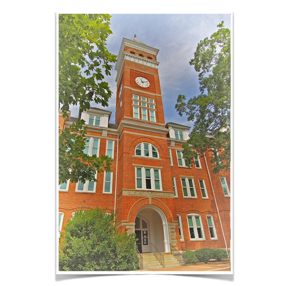 Clemson Tigers - Tillman Hall - College Wall Art #Canvas