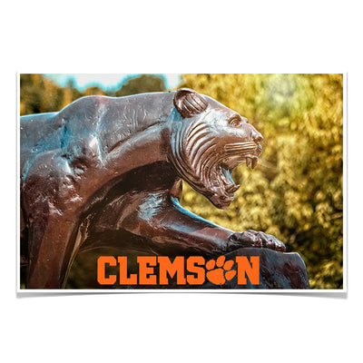 Clemson Tigers - Tigers Roars - College Wall Art #Poster