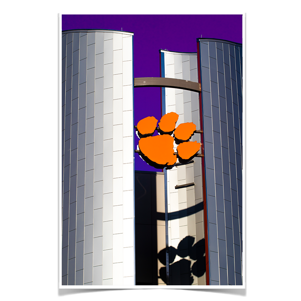 Clemson Tigers - Mark of Excellence - College Wall Art #Canvas