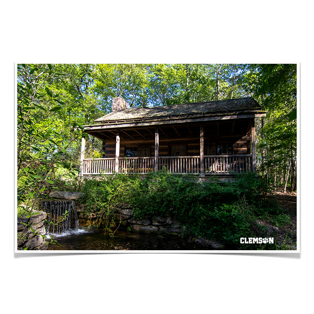 Clemson Tigers - Hunt Cabin - College Wall  Art #Canvas