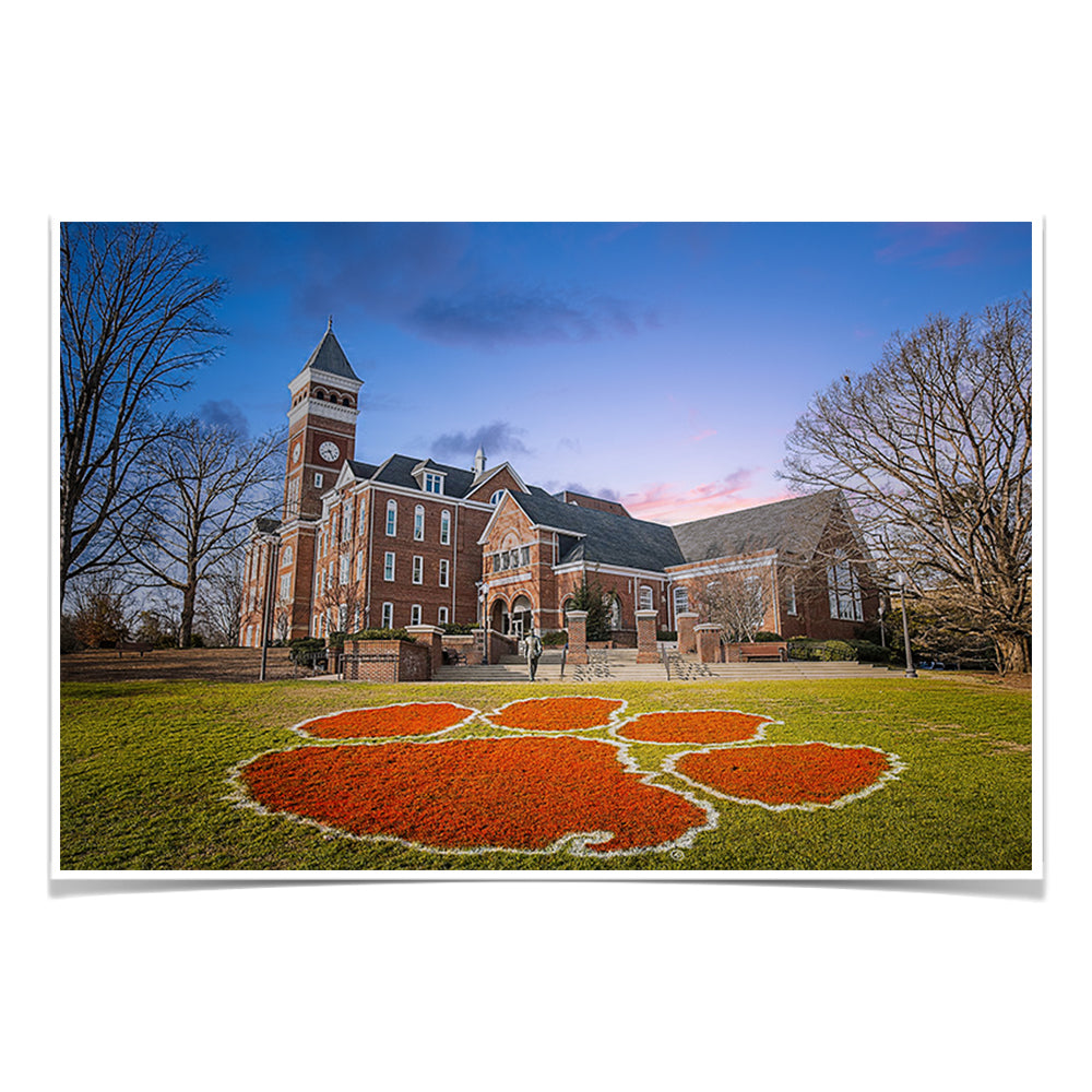 Clemson Tigers - Clemson Main - College Wall Art #Canvas