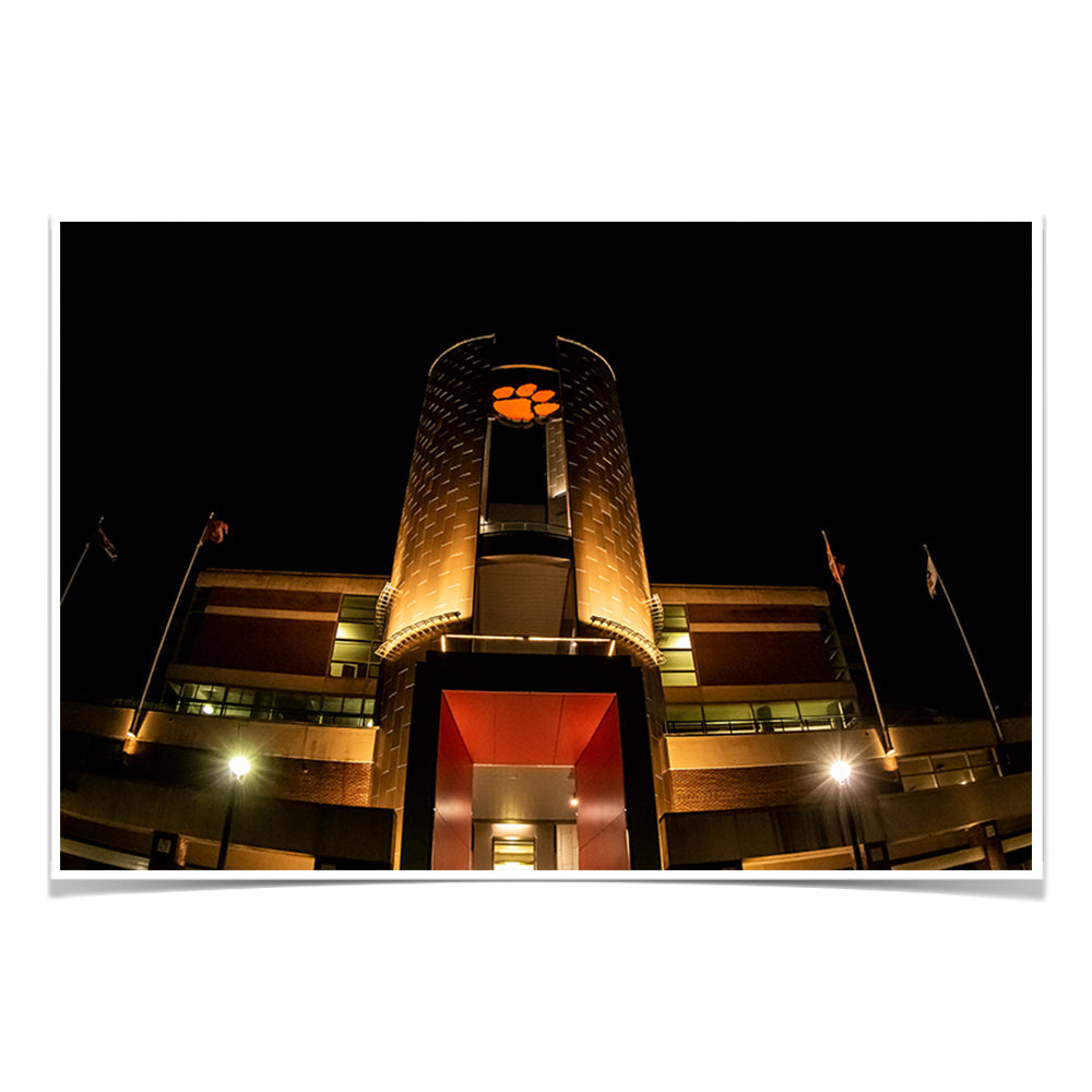 Clemson Tigers - Athletic Enrichment Center Lights - College Wall Art #Canvas