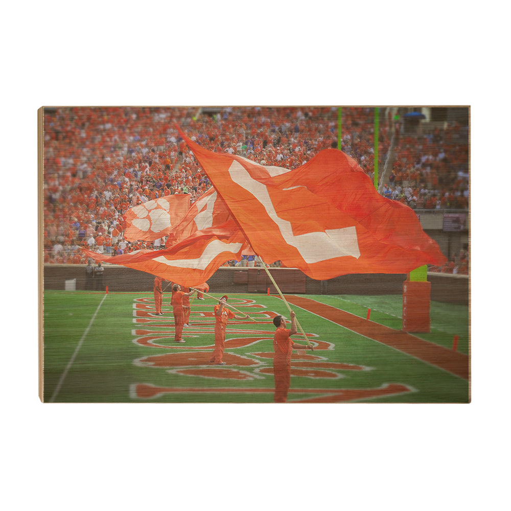 Clemson Tigers - Clemson Score! - College Wall Art #Wood