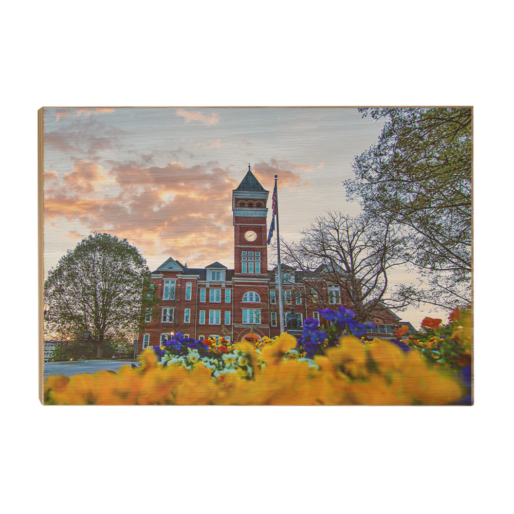 Clemson Tigers - Main Sunset - College Wall Art #Canvas