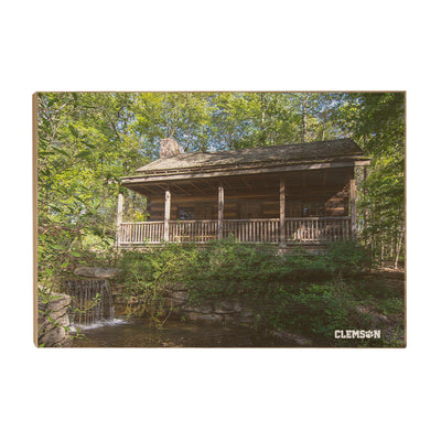 Clemson Tigers - Hunt Cabin - College Wall Art #Wood