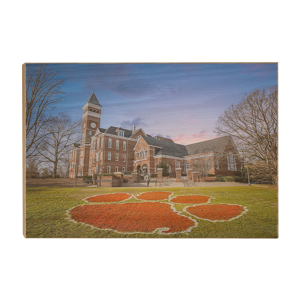 Clemson Tigers - Clemson Main - College Wall Art #Canvas