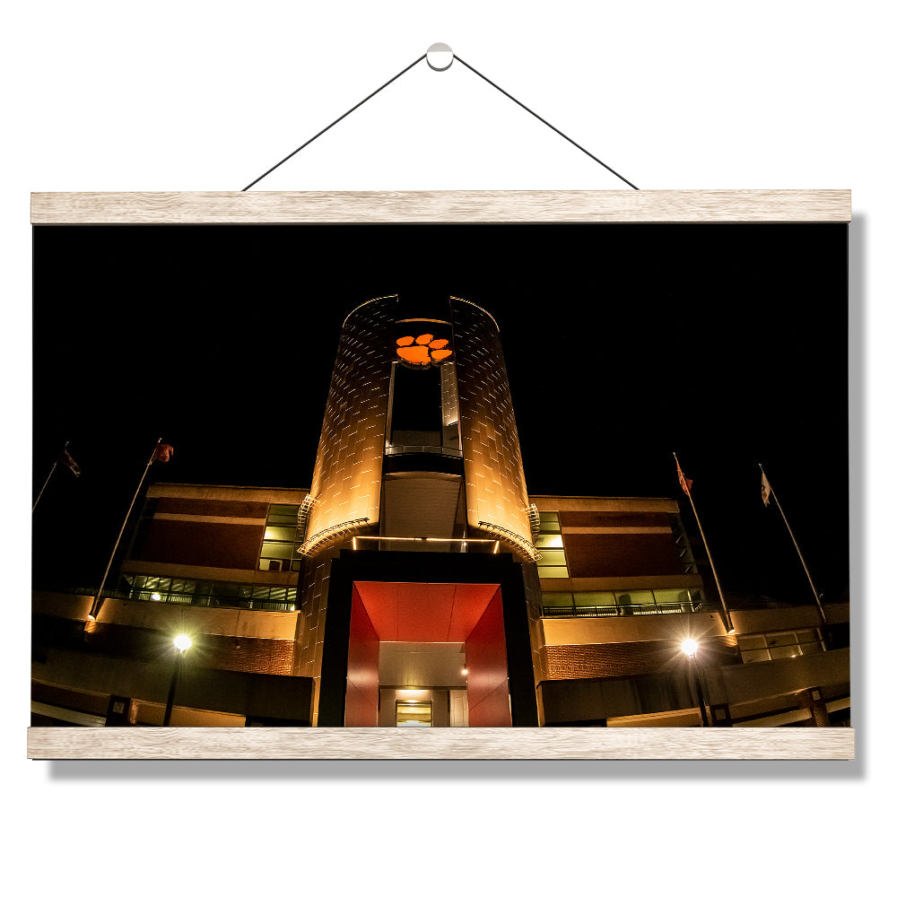 Clemson Tigers - Athletic Enrichment Center Lights - College Wall Art #Canvas