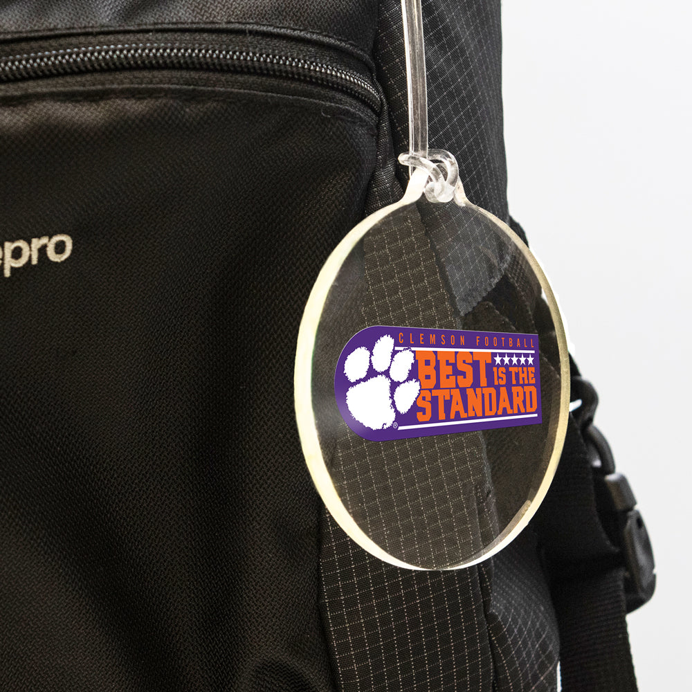 Clemson Tigers - Best is the Standard Orange and Purple Ornament & Bag Tag