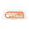 Clemson Tigers - Best is the Standard Orange Decorative Serving Tray