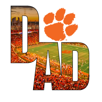 Clemson Tigers - Clemson Dad Bag Tag