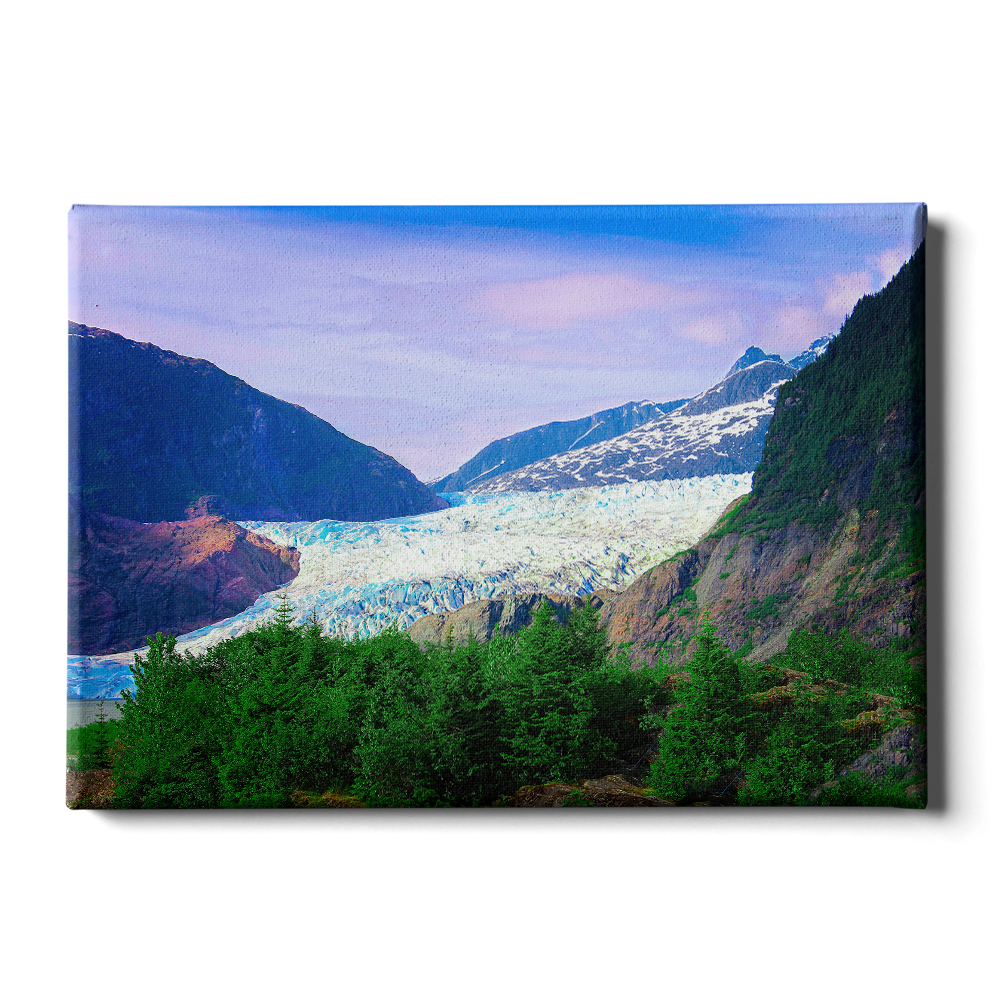 Alaska Glacier Canvas Print