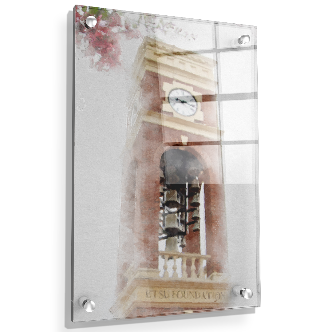 ETSU - Carillon Fog - College Wall Art#Canvas