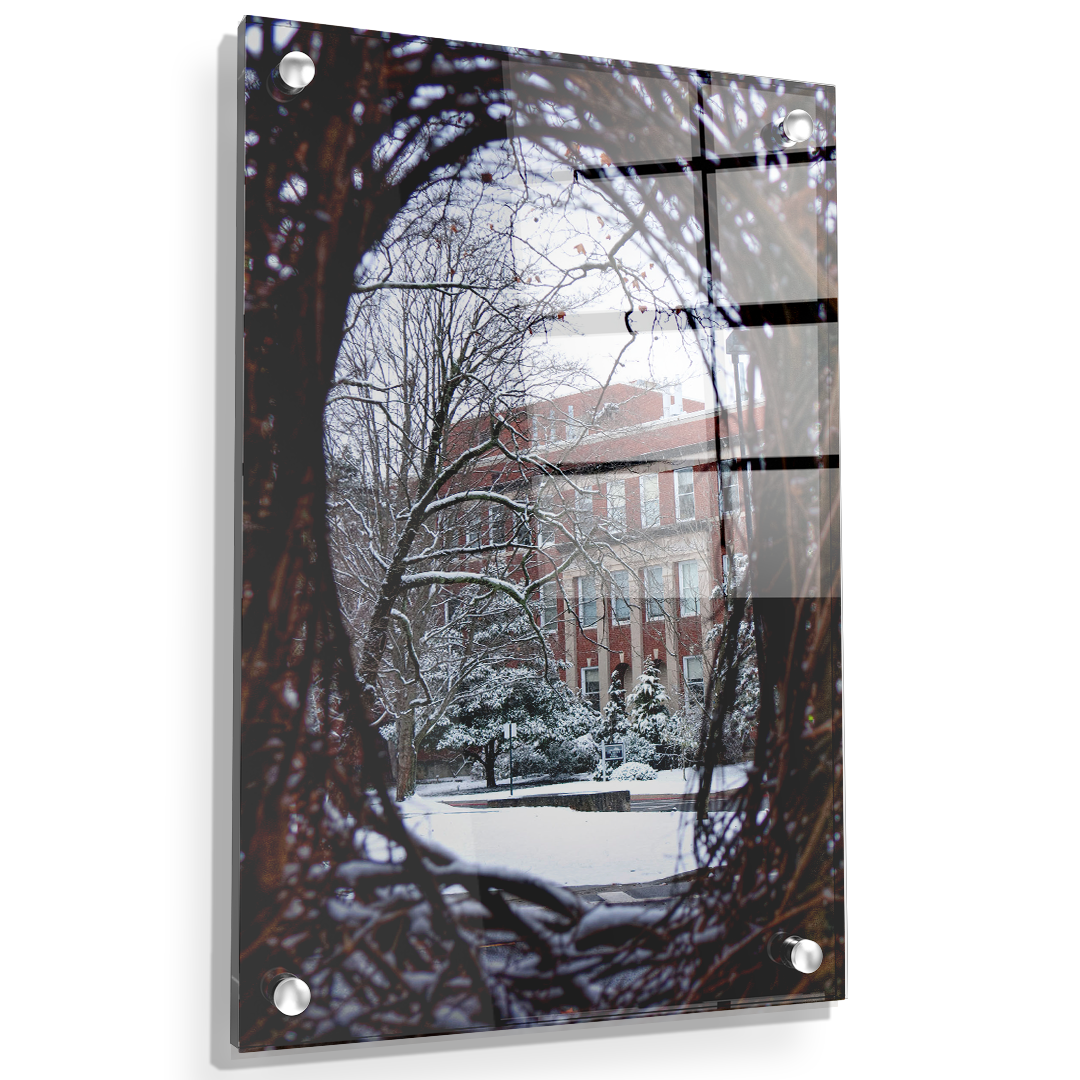 ETSU - Winter View - College Wall Art #Canvas