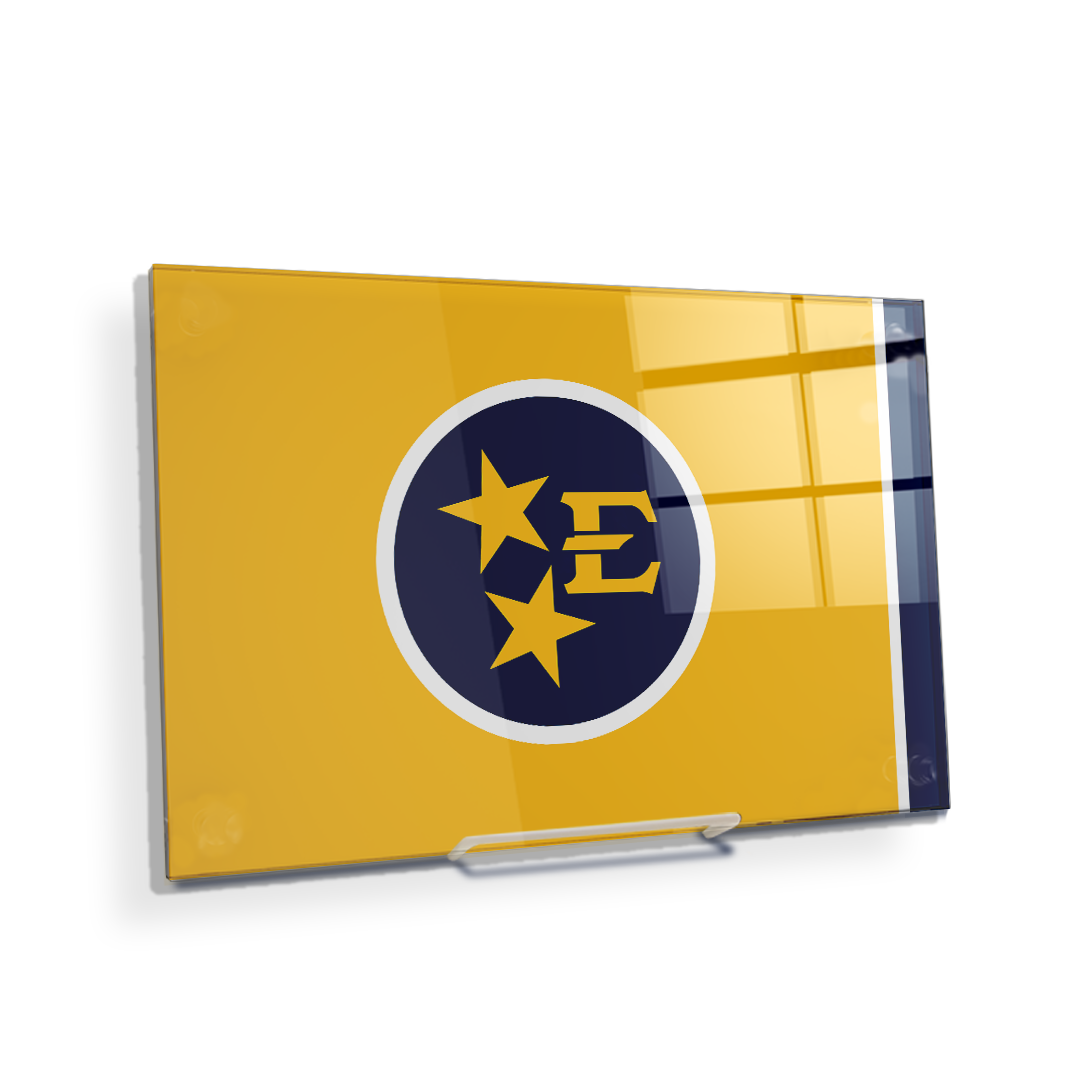 ETSU - Tri Star Bucs Flag - College Wall Art#Canvas