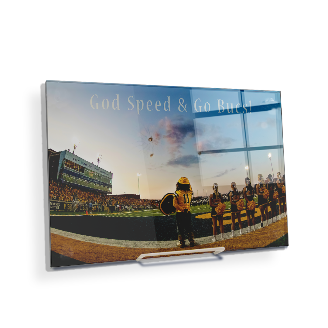 ETSU - God Speed & Go Bucs! - College Wall Art#Canvas