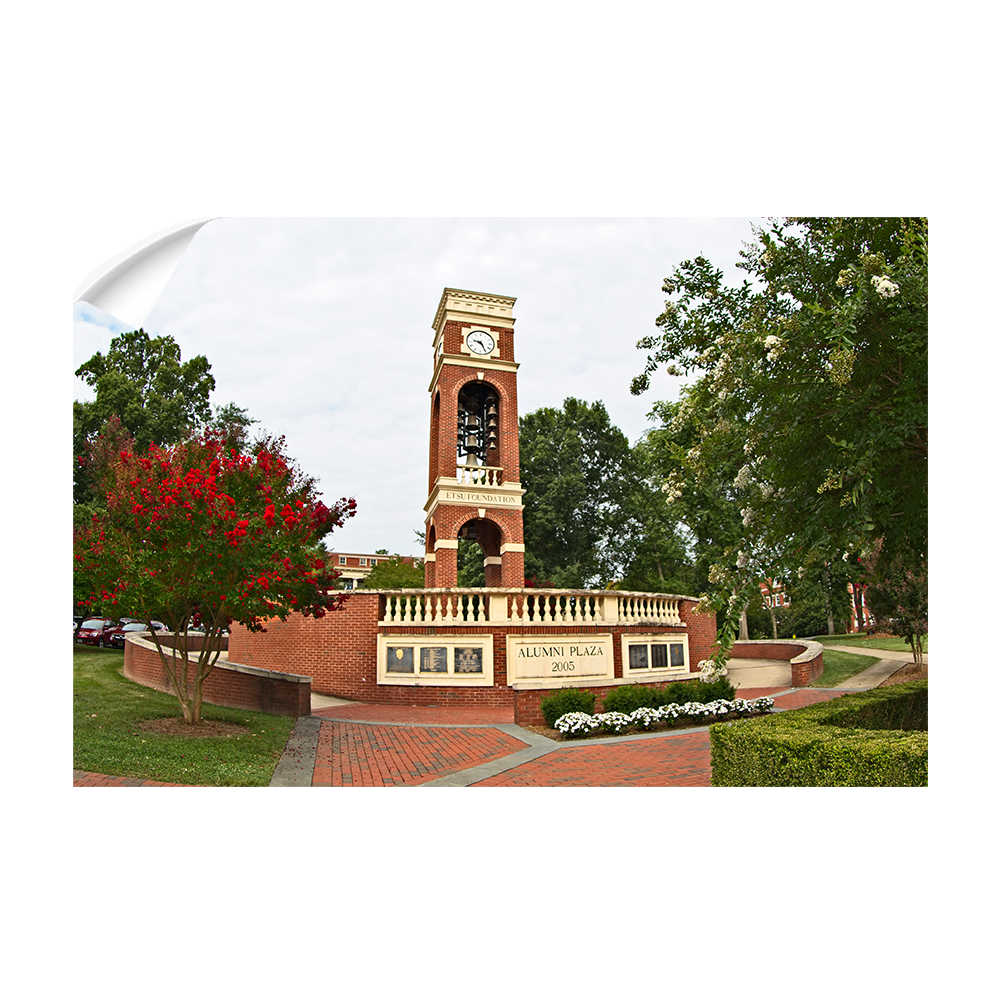 ETSU - Alumni Plaza - College Wall Art #Canvas