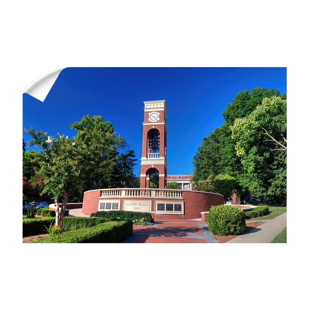 ETSU - Summer Alumni Plaza - College Wall Art #Canvas