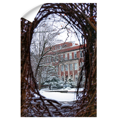 ETSU - Winter View - College Wall Art#Wall Decal