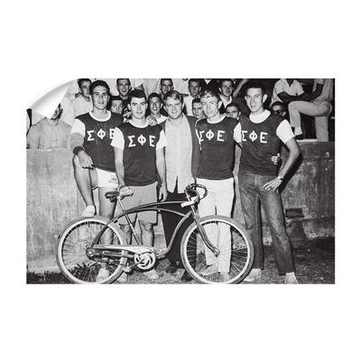 ETSU - Vintage Greek Bike Race - College Wall Art#Wall Decal