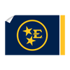 ETSU - Bucs Tri Star Bucs Flag - College Wall Art#Wall Decal