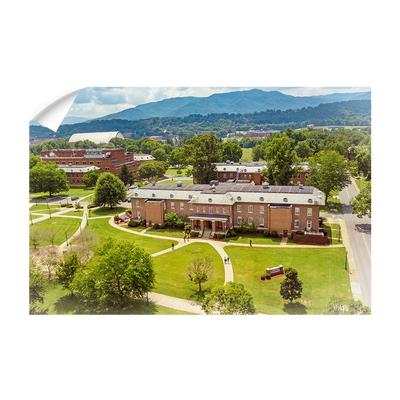 ETSU - Bill Gratton School of Pharmacy Aerial - College Wall Art #Wall Decal