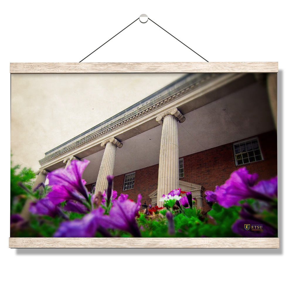 ETSU - Burgin Dossett Petunias - College Wall Art#Canvas