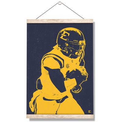 ETSU - Blue & Gold Bucs - College Wall Art#Hanging Canvas