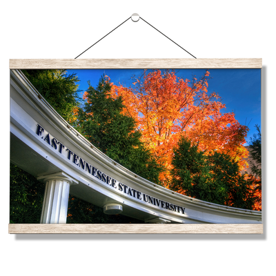 ETSU - Autumn Blaze - College Wall Art#Hanging Canvas