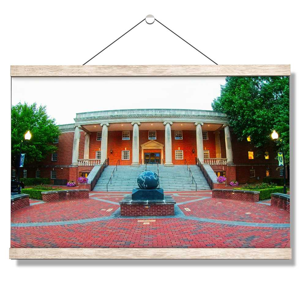 ETSU - Burgin Dossett Hall - College Wall Art #Canvas