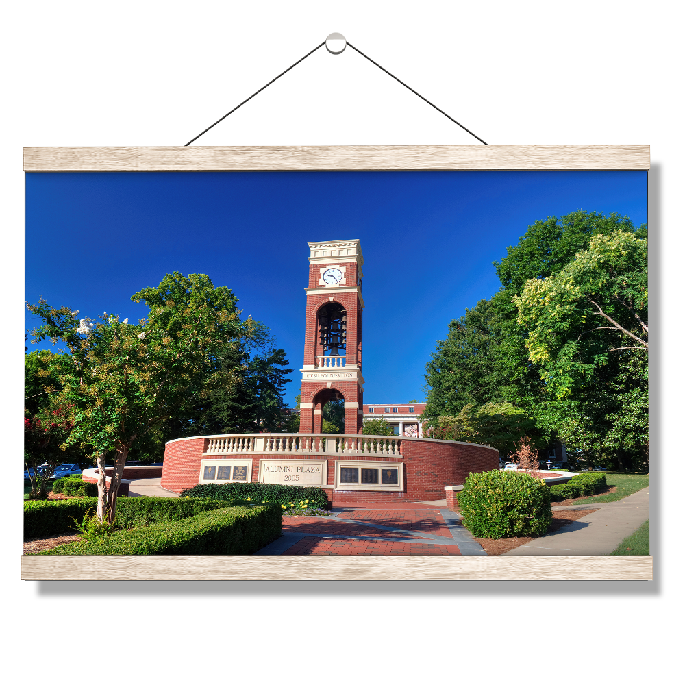 ETSU - Summer Alumni Plaza - College Wall Art #Canvas