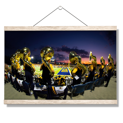 ETSU - Trombone Sunset - College Wall Art#Hanging Canvas