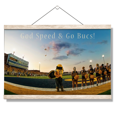 ETSU - God Speed & Go Bucs! - College Wall Art#Hanging Canvas