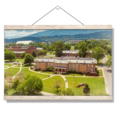 ETSU - Bill Gratton School of Pharmacy Aerial - College Wall Art #Hanging Canvas