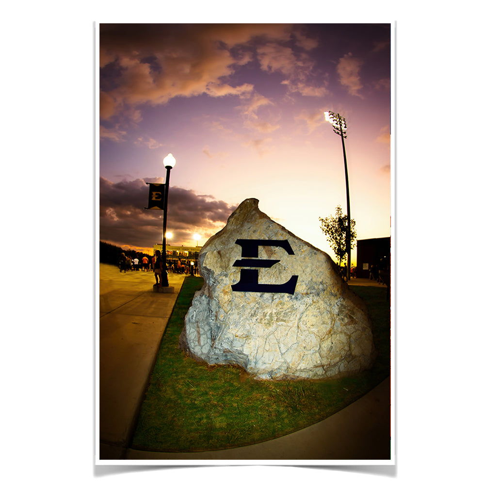 ETSU - The Rock - College Wall Art#Canvas