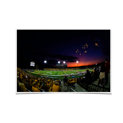 ETSU - Sunset Touchdown - College Wall Art#Poster