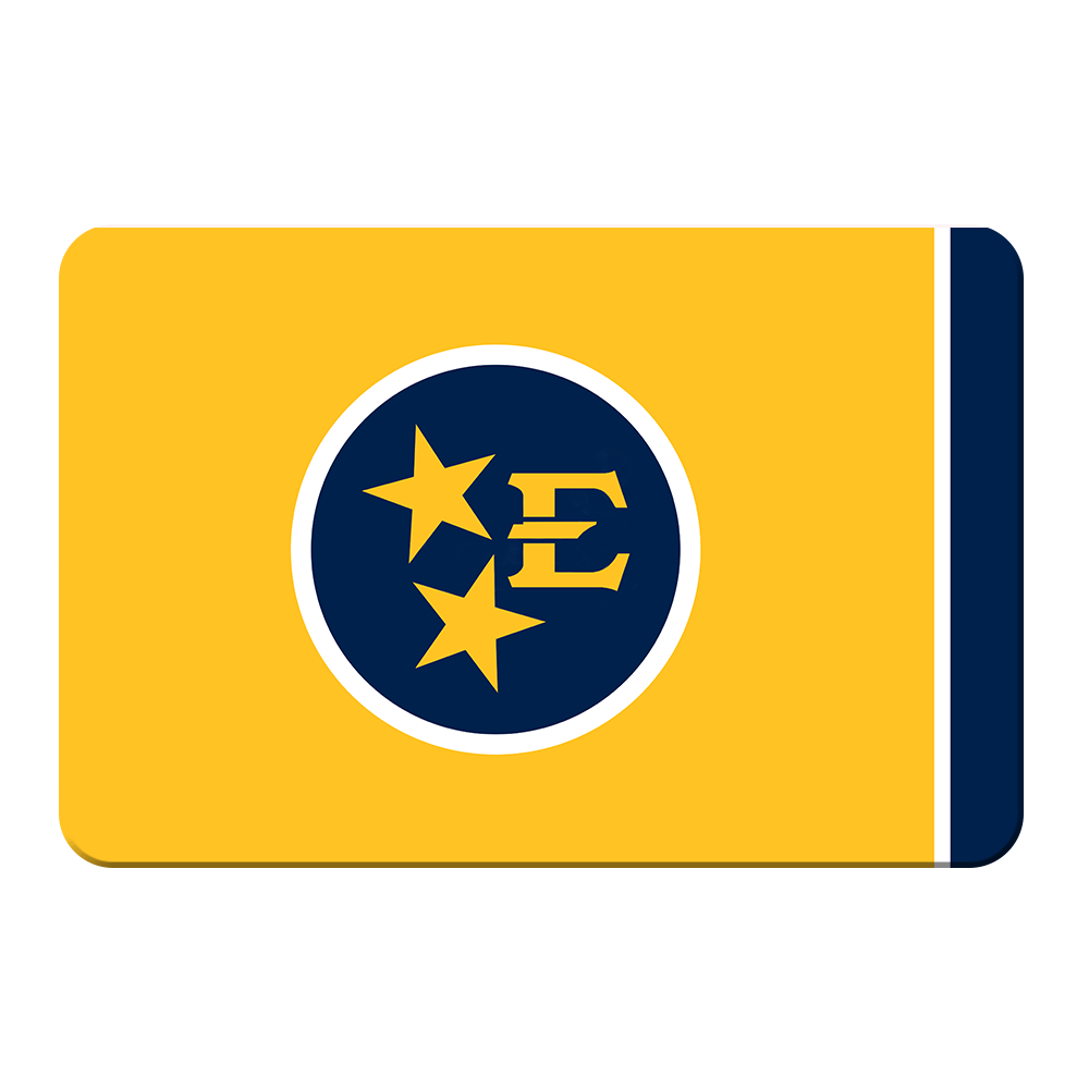 ETSU - Tri Star Bucs Flag - College Wall Art#Canvas