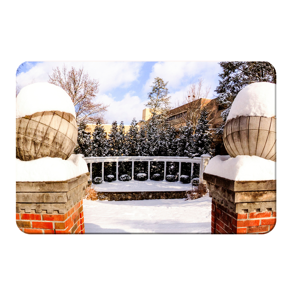 ETSU - Snow Day - College Wall Art#Canvas