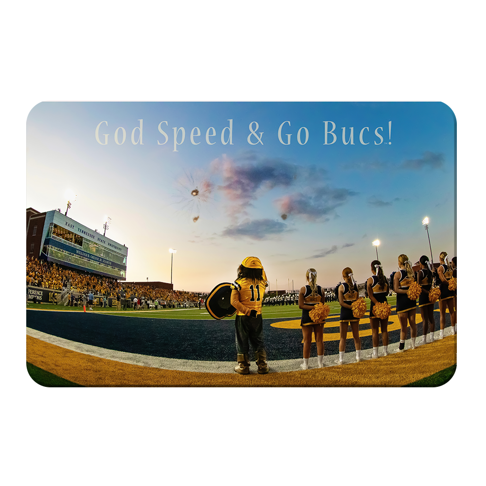 ETSU - God Speed & Go Bucs! - College Wall Art#Canvas